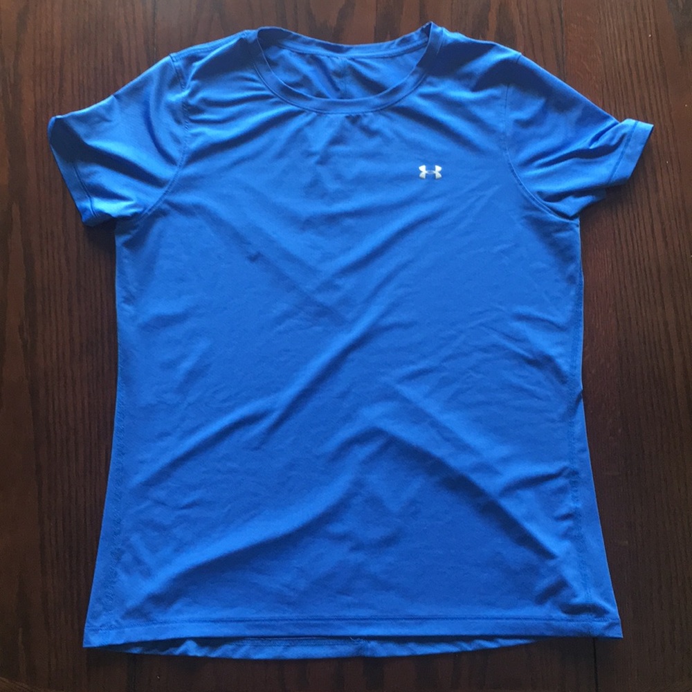 Under Armour blue shirt